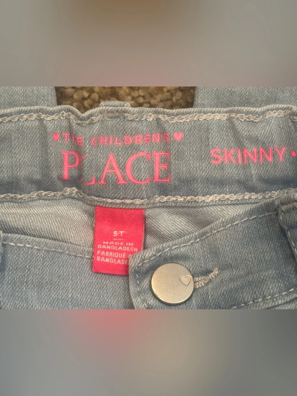 The Children’s Place Skinny Jeans Sz 5T